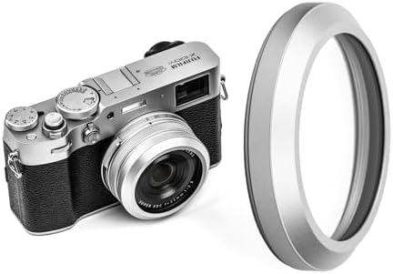NiSi NC UV Filter for Fuji Fujifilm X100VI, 49mm Camera Lens Filter, Silver by NiSiOpticsUSA
