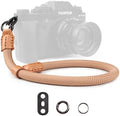 VOVMOEYA Rope Camera Wrist Strap for Sony Fujifilm Nikon Canon DSLR - Hand Strap - Khaki by VOVMOEYA