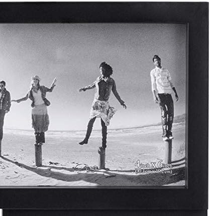 Malden Collage Frame, 4-Opening, Four 4x6 Photos | Black | Matted | Pack of 4 - Image 4