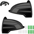 2-Set Outdoor CCTV Security Camera Top Cover, Sun Rain Shade Cover Shield Protective Roof Compatible with Hikvision/Nest/Ring/Arlo/Dome/Bullet by Coolotic