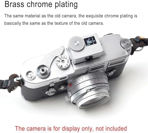 Camera Set-top Reflection Light Meter, Light Meter for Cameras, Real-time Metering and 1-Button Metering, Adjustable Hot Shoe Position & 30° Reflected Metering, for Vintage Camera Exposure Control - Image 7