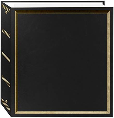 Pioneer Photo Albums TR-100/BK Magnetic 3-Ring 100 Page Photo Album, Black by PioneerPhotoAlbums