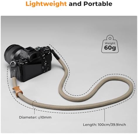 K&F CONCEPT Camera Neck Strap,100cm Camera Shoulder Strap - Image 4