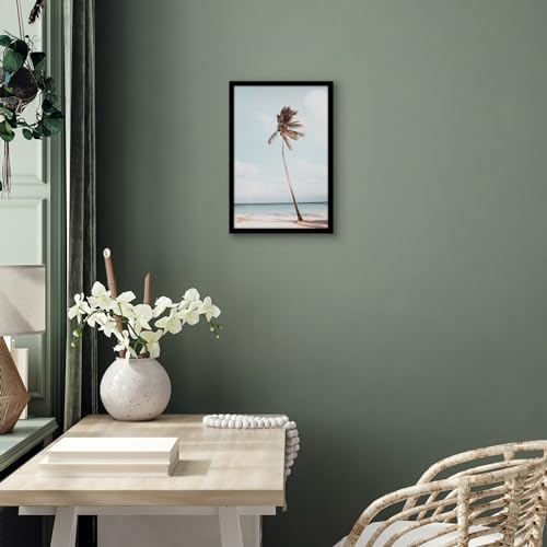 Americanflat 10x15 Picture Frame - Slim Molding - Black - Image 4
