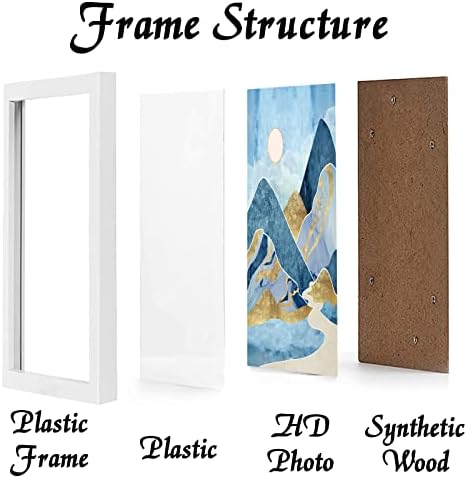 White 11x14 Picture Frame, Lightweight Sturdy Gallery Wall Decor - Image 2