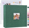 Mublalbum 12x12 Inch 3 Ring DIY Scrapbook Photo Album 80 Pages, Dark Green by Mublalbum