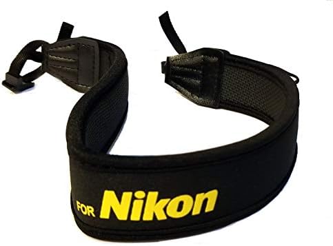 Fotasy Professional Neoprene Neck Strap for Nikkor Cameras, Camera Neck Strap Compatible with Nikon D5 D4 D3 DS850 D810 D800 D750 D7500 D7300 D7200 D7000 D5600 D5500 D5300 D5100 D5000 D3500 D3400 - Image 2
