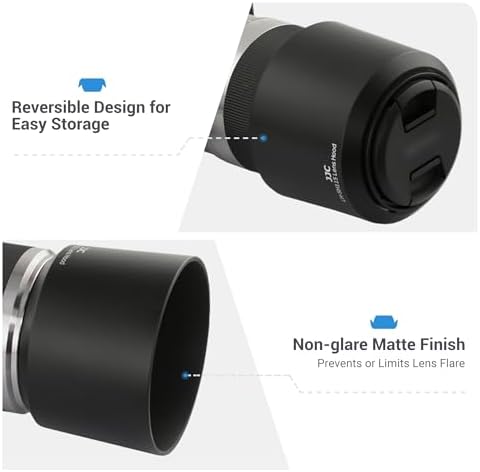 JJC ALC-SH115 Lens Hood for Sony E 55-210mm f/4.5-6.3 OSS SEL55210 Lens - Image 4