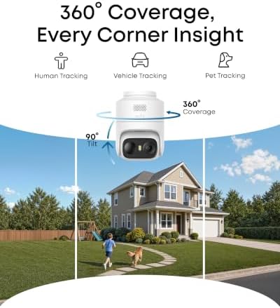 eufy Security eufyCam C37 2-Cam Kit, 360° Pan&Tilt Auto Tracking - Image 2