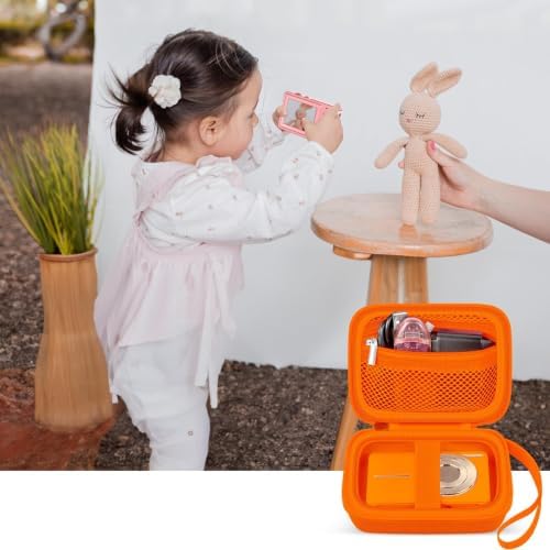 ALKOO Digital Camera Case for CAMKORY, Camera Pouch for KODAK Pixpro -Orange - Image 7