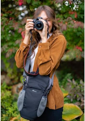 S-ZONE Camera Bag DSLR/SLR Waterproof Camera Case for Photographers Holster Compatible with Nikon Canon Sony - Image 2