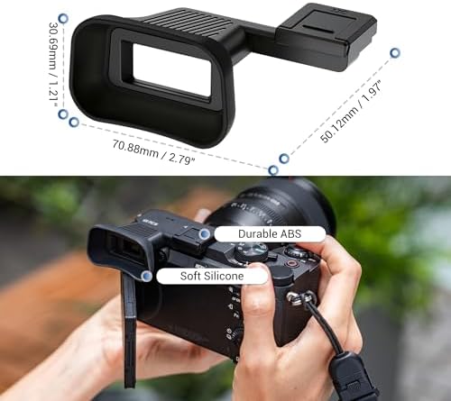 JJC Soft Rubber Eyecup Eyepiece Viewfinder for Sony A7CII A7CR(Not for A7C) - Image 6