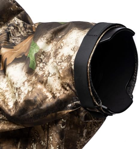 Think Tank Emergency Camera Rain Cover for DSLR and Mirrorless Cameras with 24-70mm Lens - Small (Realtree APX Camouflage) - Image 3