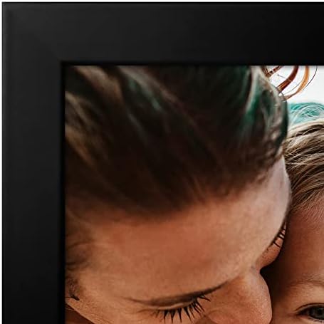 Americanflat 5x7 Hinged Triple Picture Frame - Engineered Wood - Black - Image 7