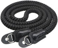 Paracord Camera Strap Long Camera Neck Shoulder Strap for SLR DSLR Digital Mirrorless Cameras 47inch/120cm Black by HITHUT