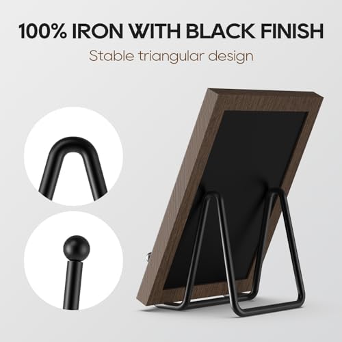 3 Pack 3 Inch Plate Stands for Display - Metal Picture Stand Plate Holder - Image 4