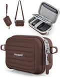 BAGSMART Digital Camera Case, Camera Bag with 2 Carrying Ways, Coffee Brown by BAGSMART