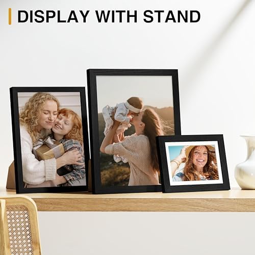 Vittanly 7 Pack Picture Frames Collage Wall Decor, Black - Image 4