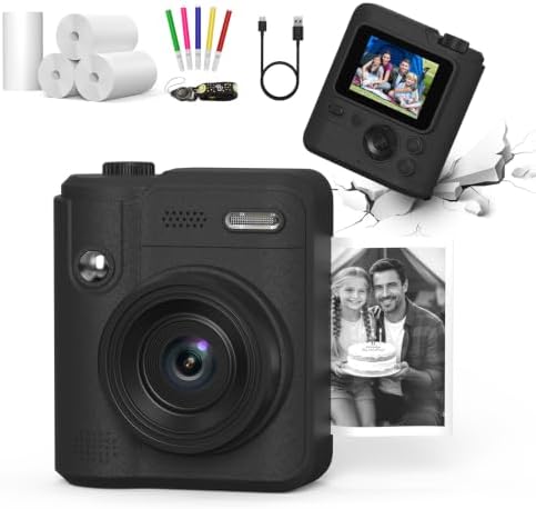 Gofunly Kids Camera Instant Print: Birthday Gifts for Age 4-10 Girls Boys by Gofunly
