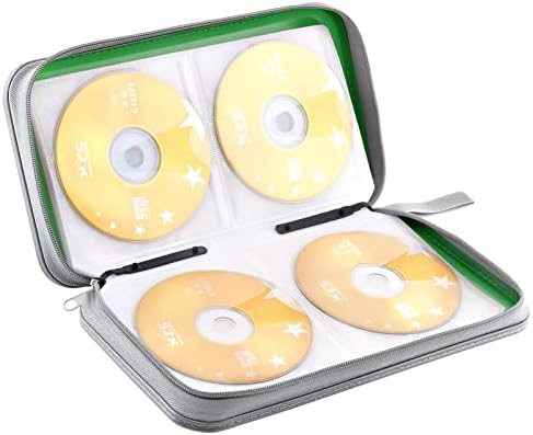 96‑Capacity Hard Plastic CD/DVD Binder for Car, Home & Travel - Image 5