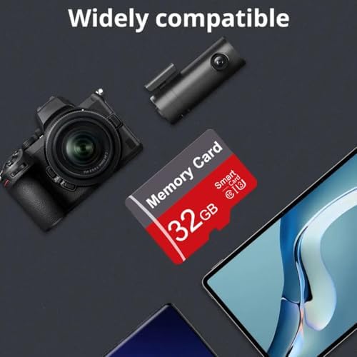 2 Pack Memory Card 32GB with Adapter, High Speed TF Card, UHS-I C10 A1 Memory TF Card for Tablet/Mobile Phone/Camera/Car Audio/Game Console (32, GB) - Image 5