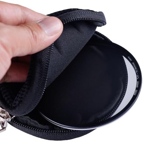 Kase Unilayer Filter Zipper Storage Pouch Holds up to 82mm - Image 5