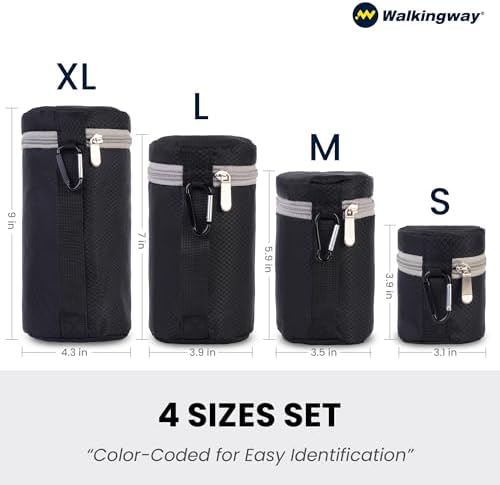 Walking Way Shock-Absorbing Lens Pouch Set, 4-Pack (S-XL) - Image 2