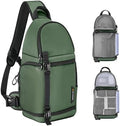 K&F CONCEPT Camera Sling Bag, Compact Crossbody Backpack, 10L by KFCONCEPT