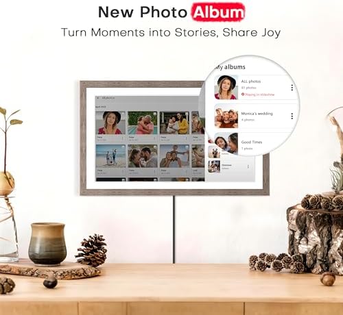 Frameo 15.6" Digital Picture Frame WiFi, Large Display Digital Photo Frame - Image 6