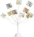 LED Gift Card Tree Holder to Hold Gift Cards, Lottery Tickets, Money by CraftyCrocodile