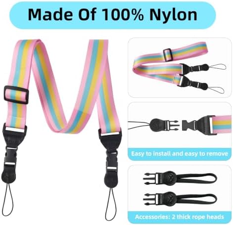 Camera Strap Kids, iPad Strap Nylon Neck Lanyard - Image 4