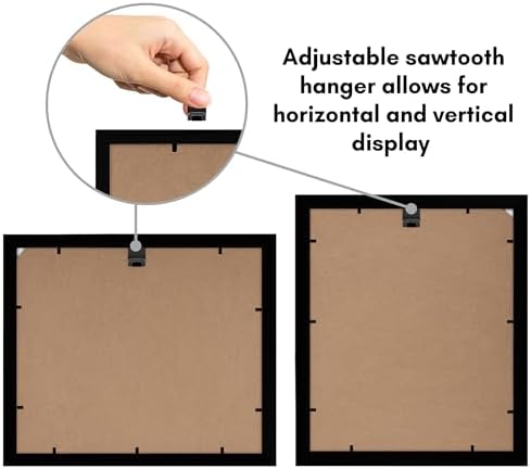 Americanflat 10x12 Picture Frame - Engineered Wood - Black - Image 6