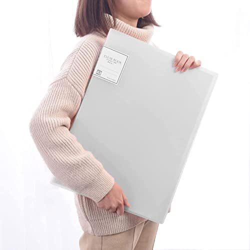 A3 Diamond Painting Storage Book, 60 Views Art Portfolio Presentations Folder with 30 Pages Protectors, 17.3x12.8in - Image 6