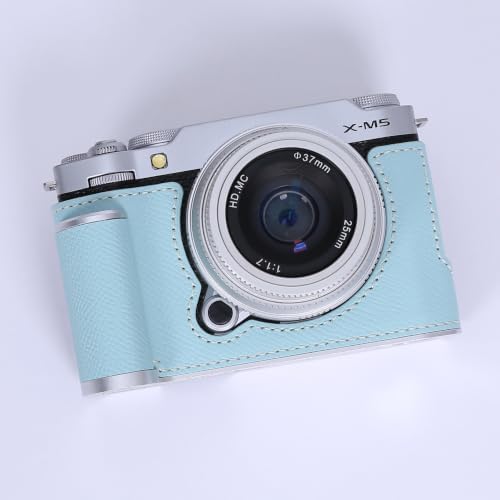 Camera Genuine Leather Half Case ，Compatible with FUJIFILM X-M5 XM5 by Unknown