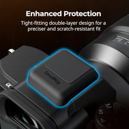 SmallRig Hot Shoe Cover, 2 Pack Full Black Protector Cap for Sony - Image 3