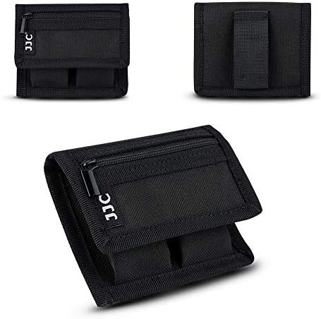 JJC Camera Battery Case Holder, Storage Pouch for 2 x NP-FW50 LP-E17 LP-E6 - Image 2