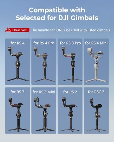 SmallRig Sling Handle Gimbal Handgrip for DJI RS, 180° Adjustable Grip - Image 2