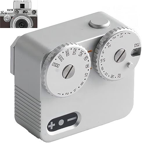 TTartisan Light Meter II, Real-time Metering Tool, Two Dial to Adjust ISO, Aperture and Shutter Speed, Compatible with Older Leicas and Similar Rangefinder Cameras by TTARTISAN