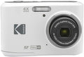 KODAK PIXPRO FZ45 16MP Compact Digital Camera, 4X Optical Zoom, AA, White by Unknown