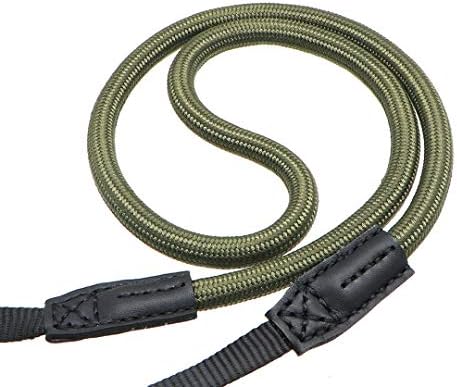 Quick Release Camera Neck Strap Shoulder Strap Belt for Mirrorless Digital Cameras Climbing Rope with Quick Release QD Loops Connector with O-Ring Adjustable Length 30-53inch Green by HITHUT