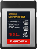 SANDISK 400GB Extreme PRO CFexpress 4.0 Type B, up to 3700 MB/s Read speeds - SDCFEB-400G-GN4NN by Unknown
