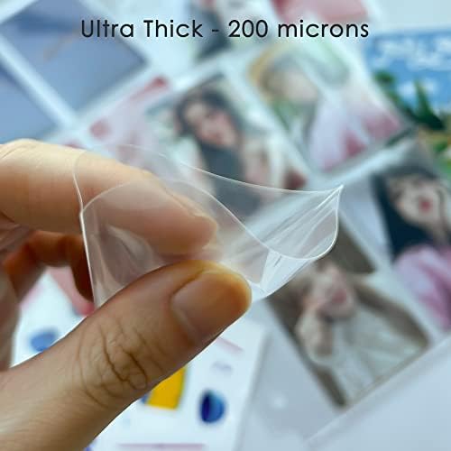 100 Packs Kpop Photocard Sleeves, 58 x 89 mm, 200 Microns Thick - Image 5