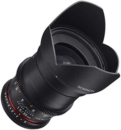 Rokinon Cine DS DS35M-C 35mm T1.5 AS IF UMC Full Frame Cine Wide Angle Lens for Canon EF (Renewed) - Image 3