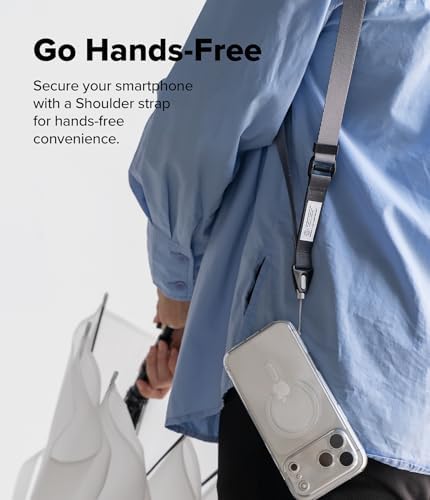 Ringke Phone Lanyard [Lanyard Strap Graphite] for Camera - Image 2