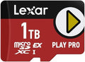 Lexar 1TB Play PRO Micro SD Express Card, 900MB/s Read, 4K, V30, UHS-I by Lexar