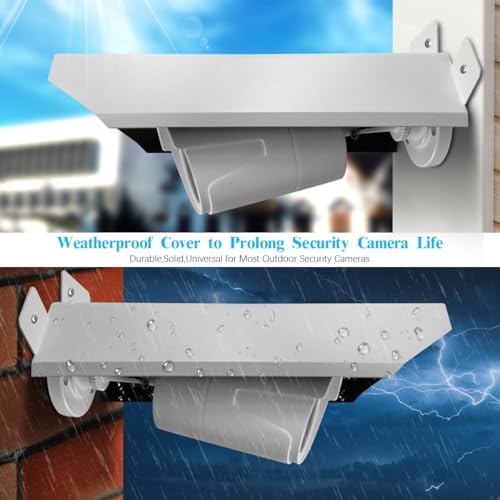 Universal Security Camera Cover Sun Rain Shield - Image 4