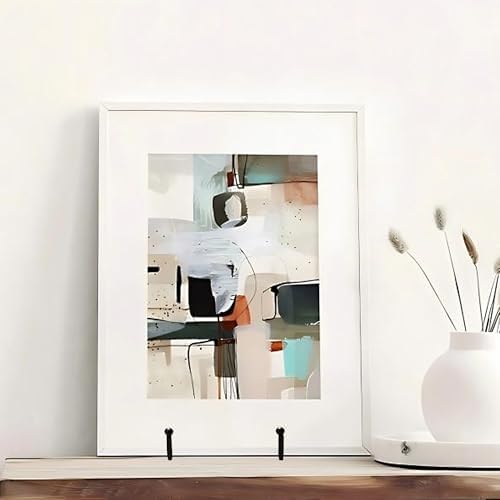 3 Pack 6" Metal Square Plate Stands for Display,Plate Holders Display Stands Can Be Used for Picture Stands,Book Stands for Display,Plate Display Stands,Easel,Photo Frame Stands,Plaque Stands,Desktop Stand. - Image 3