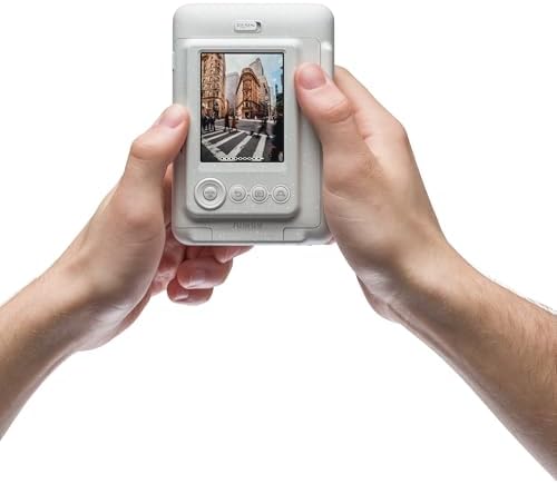 Fujifilm INSTAX Mini LIPLAY Hybrid Instant Camera - Misty White - Image 5