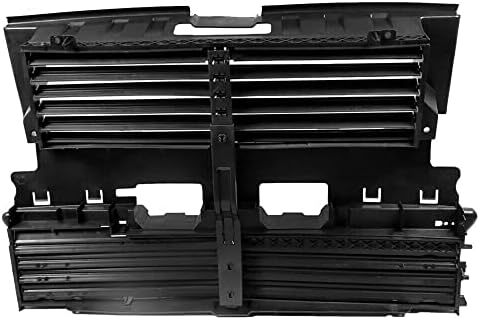 PartsFlow Front Radiator Shutter Standard Air Intake w/o Actuator Compatible with 2013-2016 Ford Fusion - Image 2