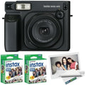 FUJIFILM instax Wide 400 Instant Film Camera (Black + Extra Film(40 Sheets)) by FUJIFILM